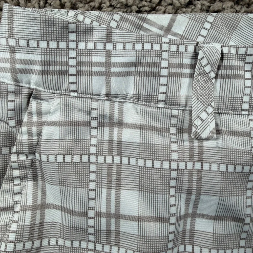 Adidas ClimaLite Mens Golf Shorts Plaid Brown Size‎ 42 Kapalua athletic outdoor